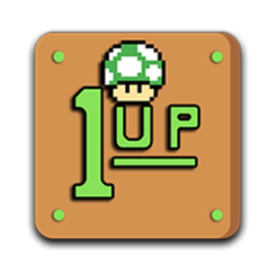 1-UP coin